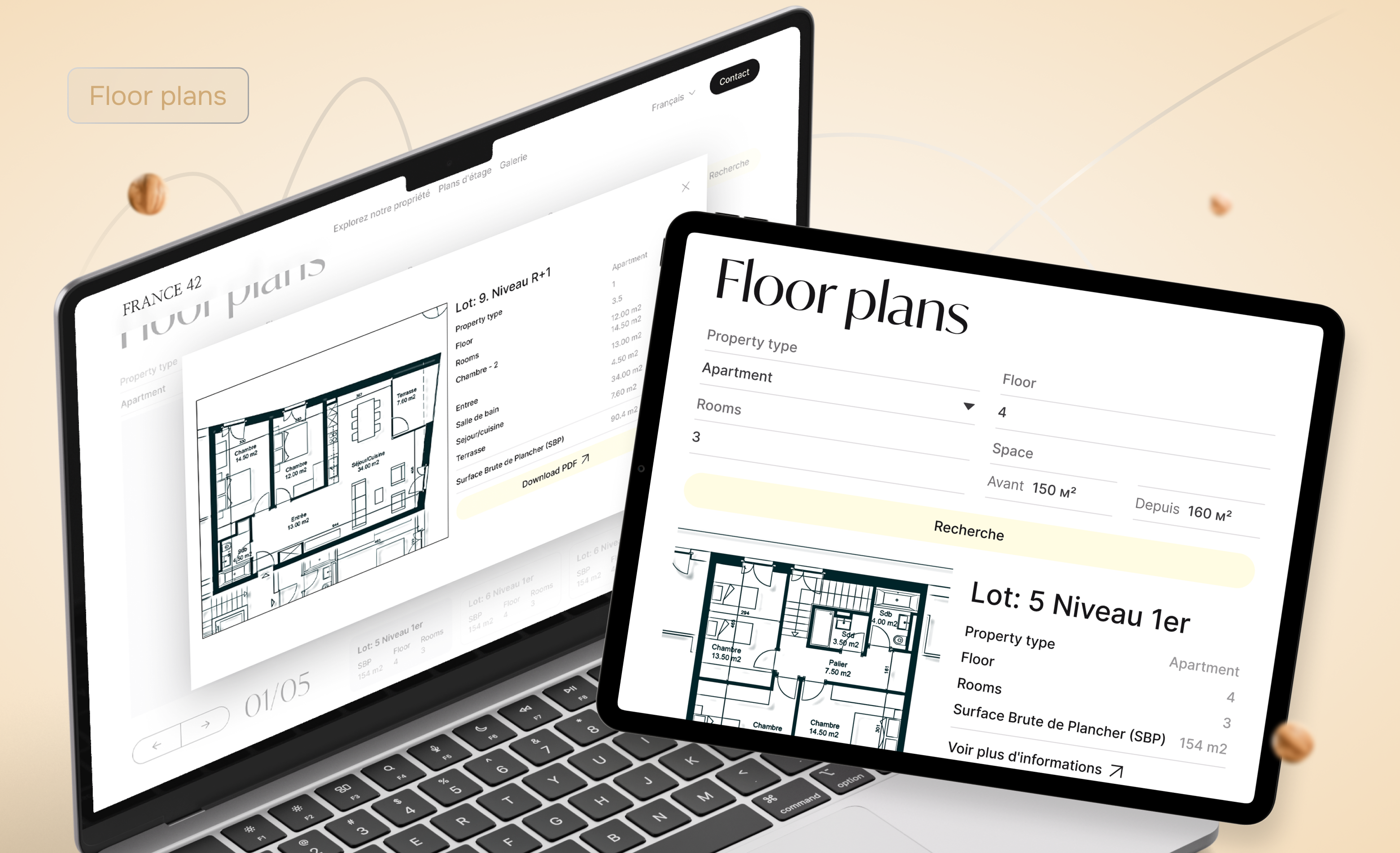 france 42 floor plane